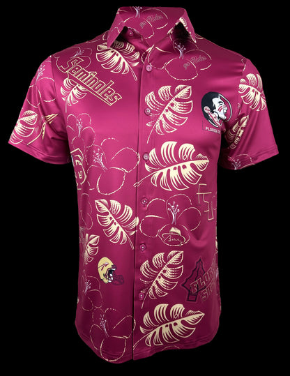 CASTAWAY Mens TRIBE Nation Performance Button Up Shirt