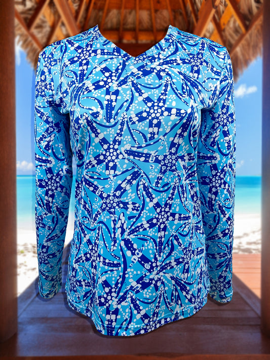 CASTAWAY Women's STARFISH Folly Long Sleeve Sun Protective Performance Shirt